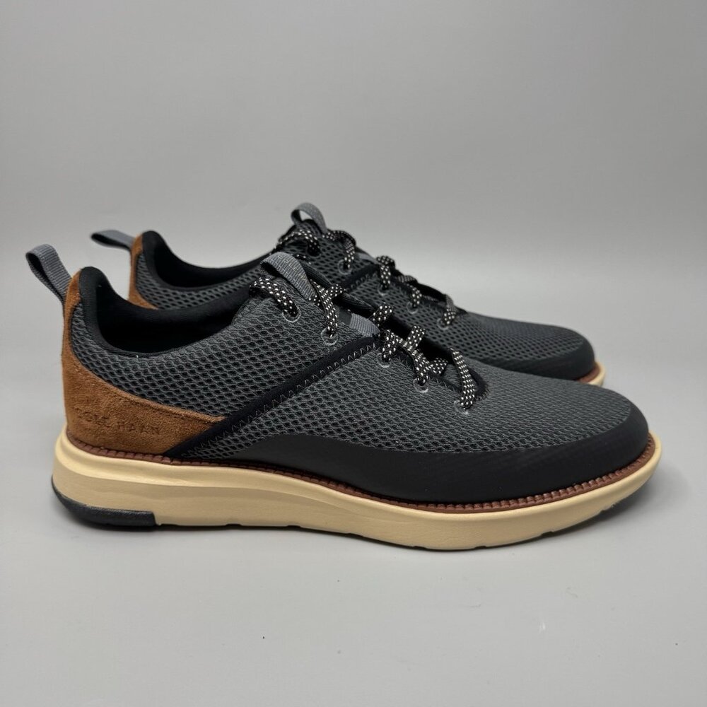 Cole Haan Grand Atlantic Sneakers Mens Size 9M Gray Casual Lace Up Shoes C34651